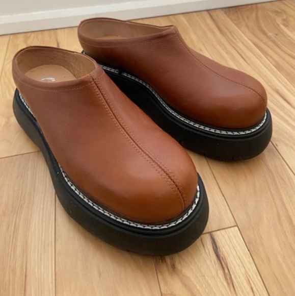 L'Intervalle Tupin leather clogs - Picture 9 of 9